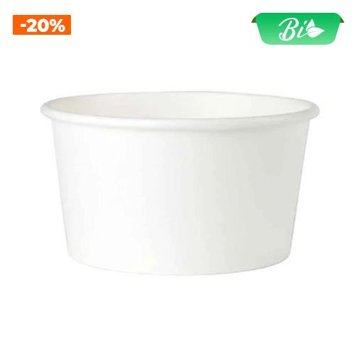 Cốc súp giấy trắng 435ml